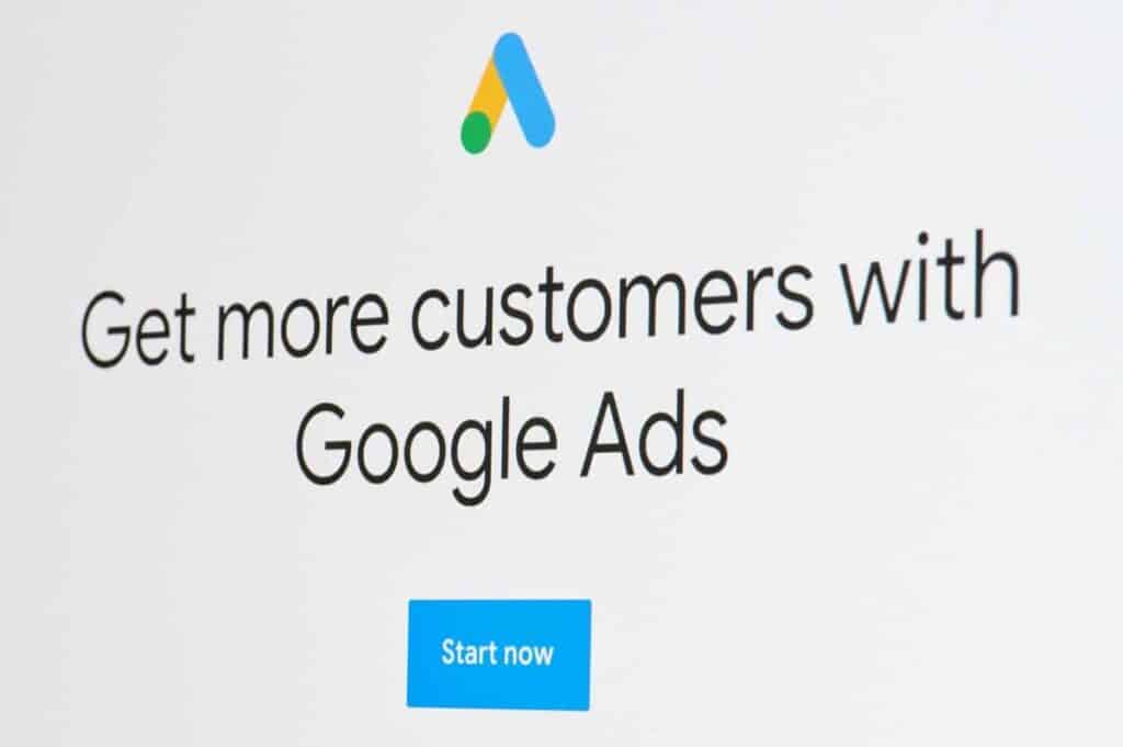 Google Ads Start Page