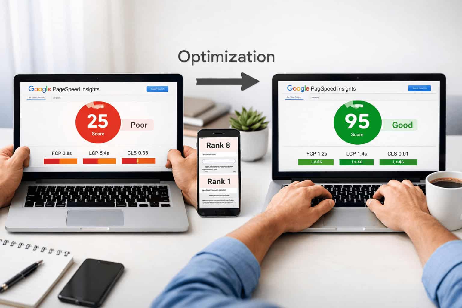 Website Speed and SEO Success